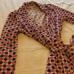 DVF wrap dress Size 6